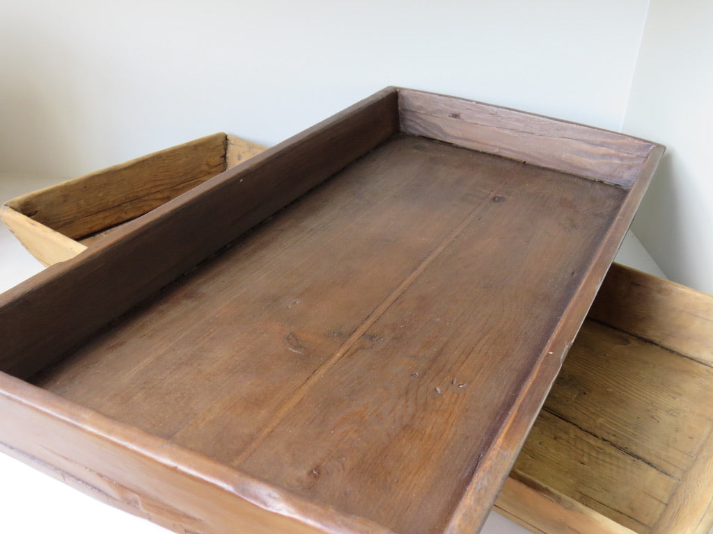 Atticus Vintage Wood Tray