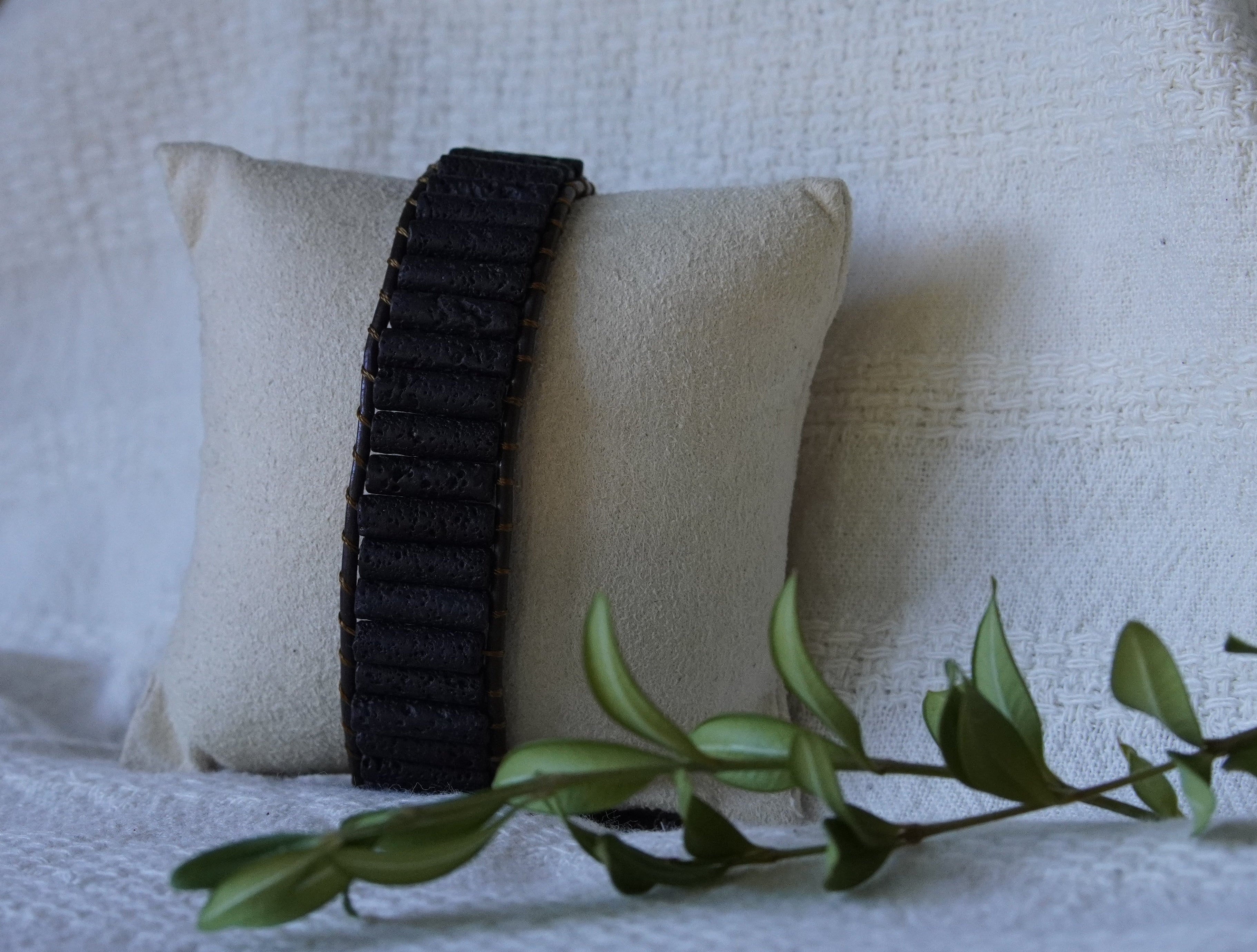 Mens Lava Stone Bracelet - Cape Diablo